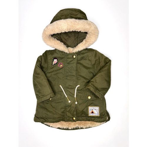 M&S plüss bélésű kabát (80)