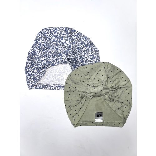 H&M 2db-os pamut sapka (62/68)