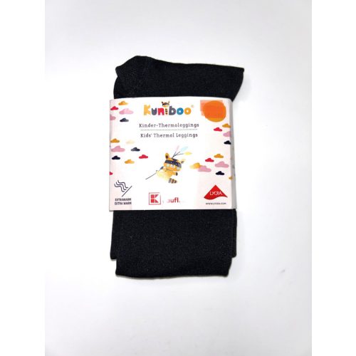 Kuniboo thermo leggings/harisnya - fekete (122/128) 