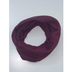 Bordázott pamut körsál - Borvörös