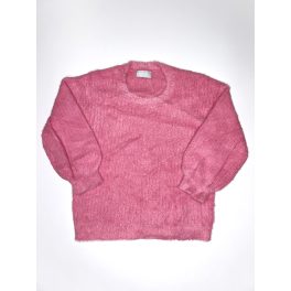 matalan szőrös pulóver (116)