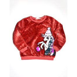 H&M plüss pulóver - Unikornis (110/116)