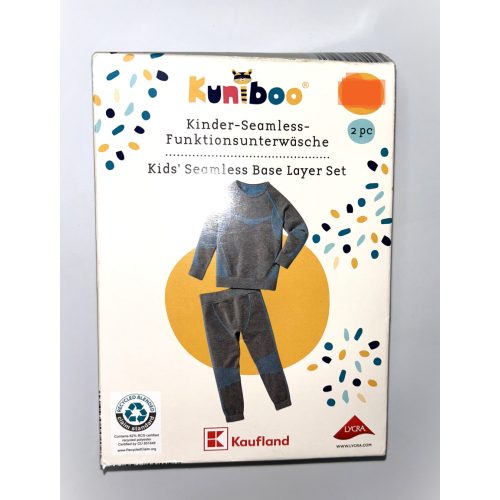 Kuniboo álaöltöző szett - szürke/kék (110/116)