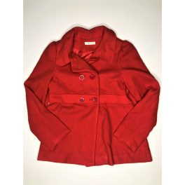 Piros szövetkabát (152)