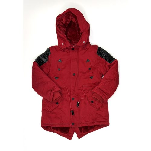 Plüss bélésű kabát (128)