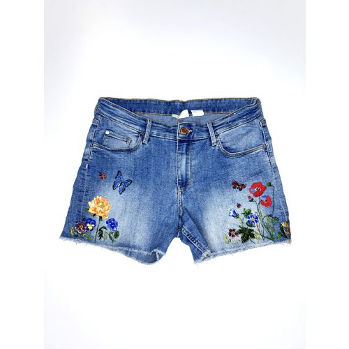 H&M farmer rövidnadrág (164)