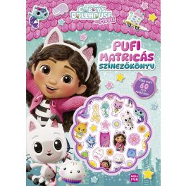 Gabi babaháza - The movie - Pufi matricás színezőkönyv