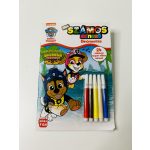 Mancs Őrjárat - Mini számos színező - Dínómentés