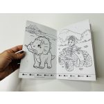 Mancs Őrjárat - Mini számos színező - Dínómentés