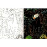 Rejtőzködő unikornisok 1. - Kifestőfüzet kaparós és színezős oldalakkal