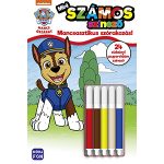 Mancs Őrjárat - Mini számos színező - Mancsasztikus szórakozás!