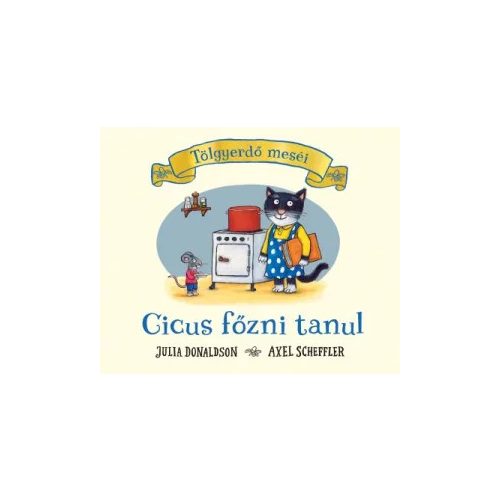 Cicus főzni tanul