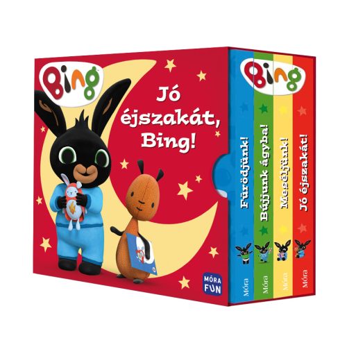 Bing. Jó éjszakát, Bing! 4 lapozókönyv és egy kirakó egyben