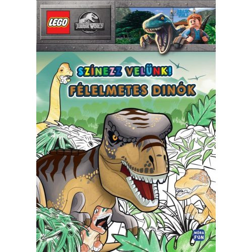 LEGO Jurassic World - Színezz velünk! - Félelmetes dinók