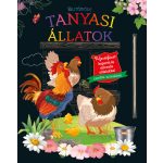 Rejtőzködő tanyasi állatok - Kifestőfüzet kaparós és színezős oldalakkal