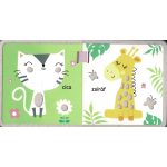 Puhakönyv csörgővel - Állatok