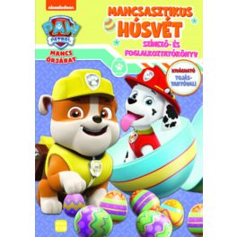   Mancs Őrjárat - Mancsasztikus húsvét - Színező- és foglalkoztatókönyv - kivágható tojástartóval